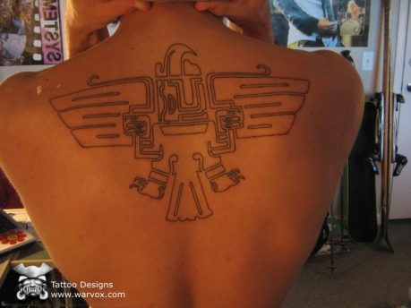 aztec tribal tattoos. Tribal Eagle Tattoo