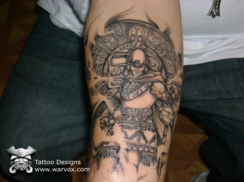 Inca Emperor Tattoo